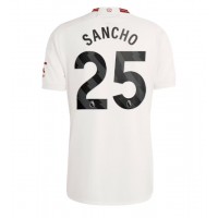 Billiga Manchester United Jadon Sancho #25 Tredje fotbollskläder 2023-24 Kortärmad